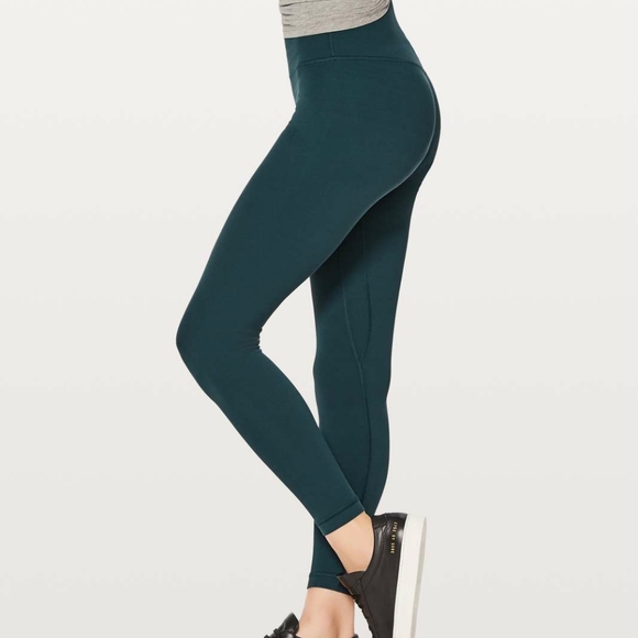 Lululemon Align Leggings Submarine Green Sz 6 BNWT - Picture 2 of 7